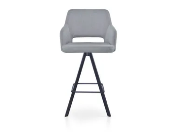 PARADISE BAR SPIDER - Trestle-based fabric stool with armrests by 5A Design - view 2